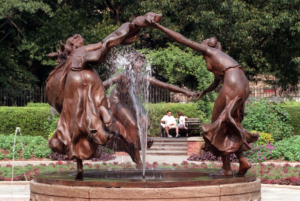 Central Park Conservatory Gardens.