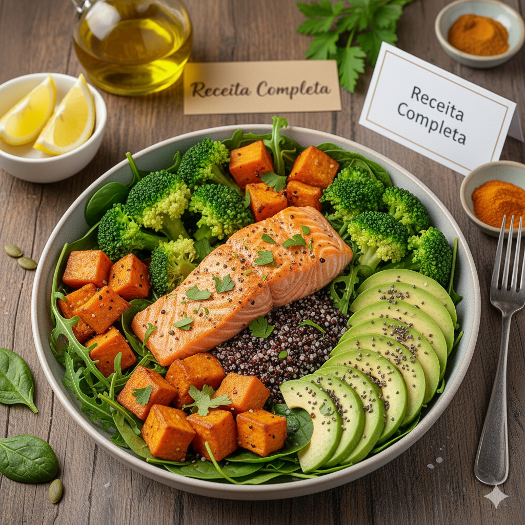 Jantar Saudável Nutritivo Para Aumentar Energia, Melhorar Sono e Emagrecimento Sustentável