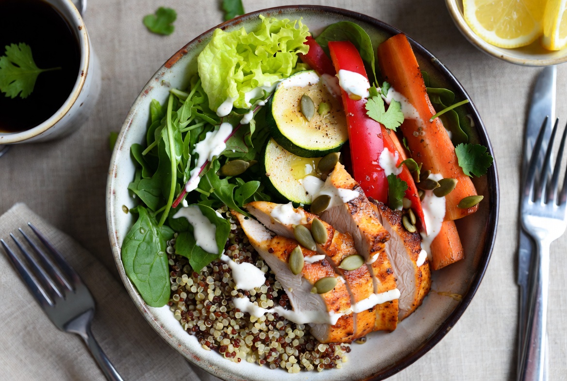 Almoço saudável para emagrecer sem abrir mão do sabor