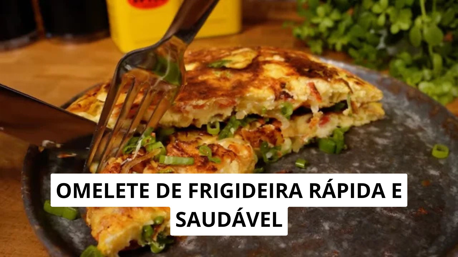 Omelete de Frigideira Rápida e Saudável