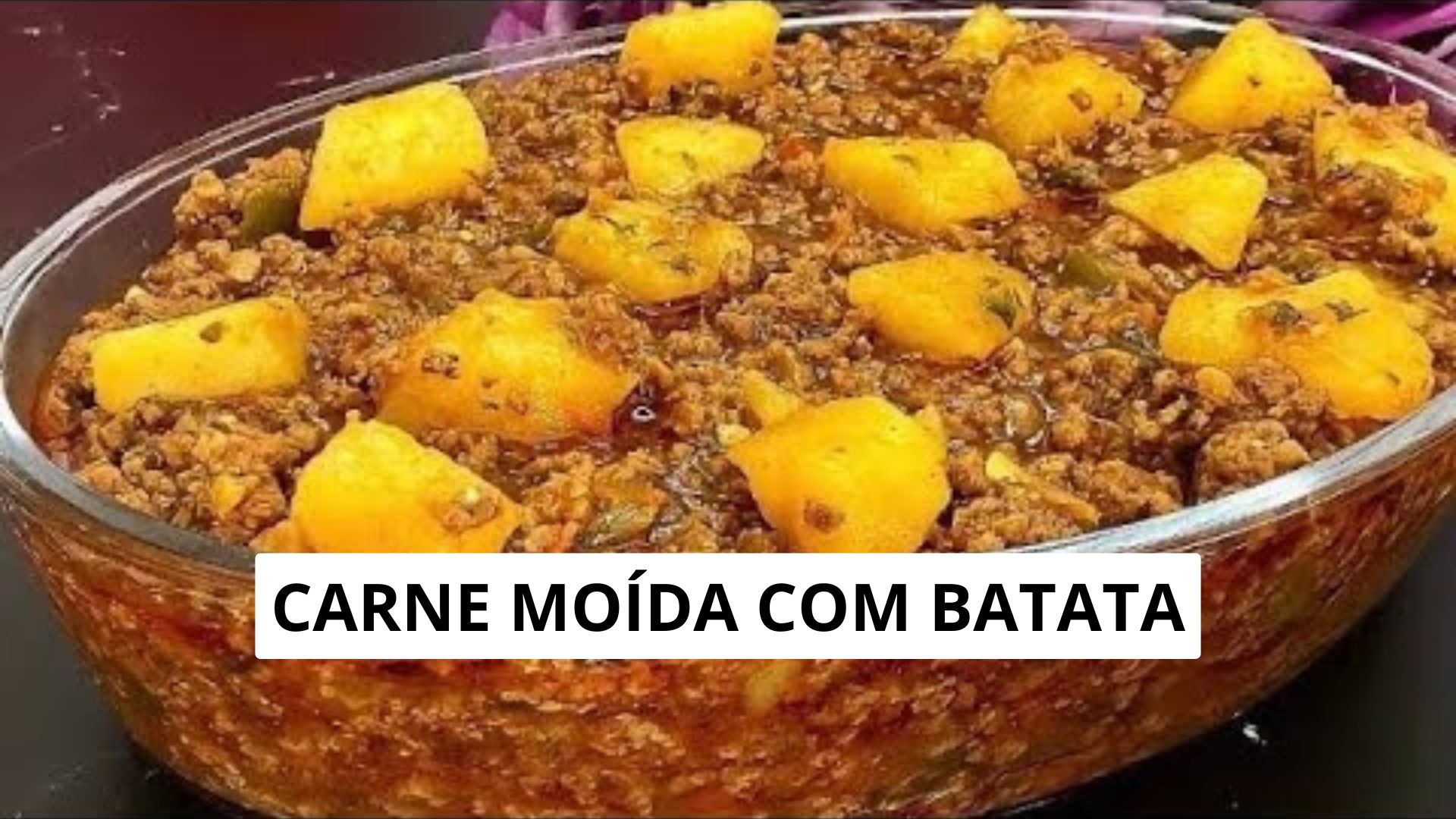 Carne Moída com Batata