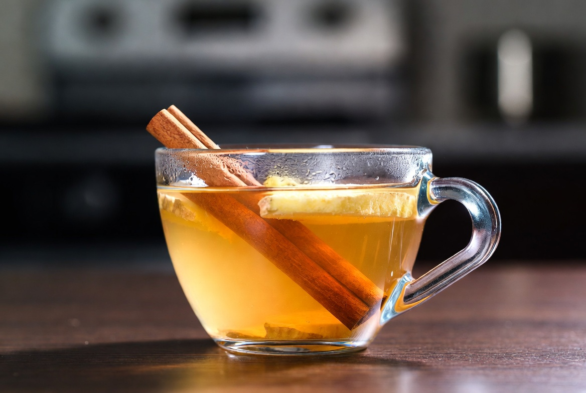 Chá de Gengibre com Canela