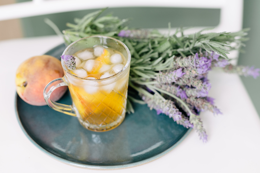 Chá de lavanda