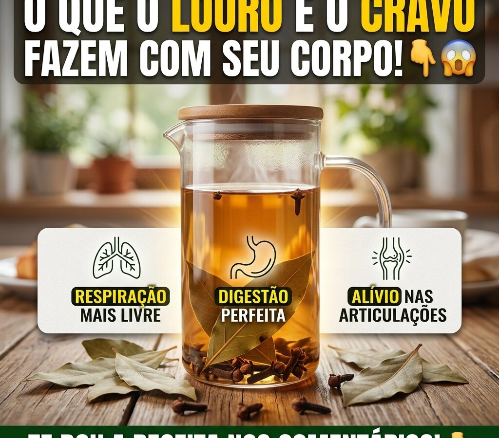 Chá Pós-Almoço com Louro e Cravo: Combate Natural aos Gases e Estufamento