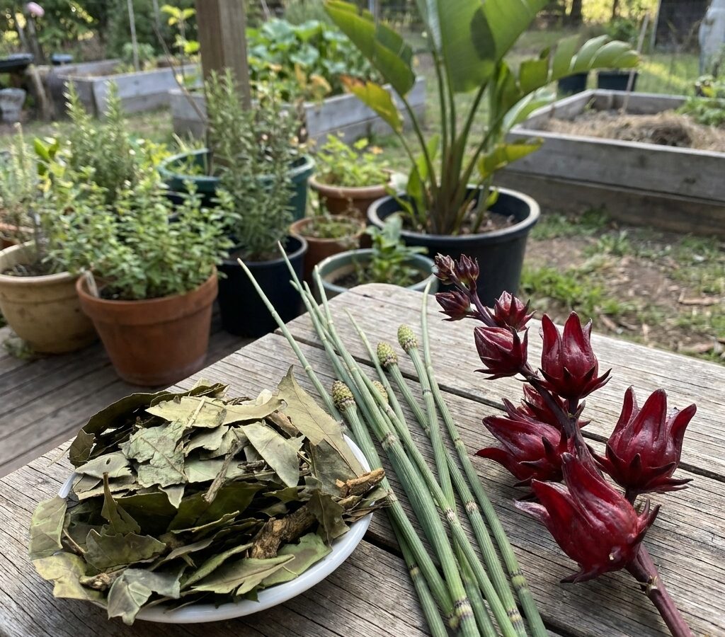 Chá Verde + Hibisco + Cavalinha: A Combinação 3 em 1 para Potencializar Seu Bem-Estar