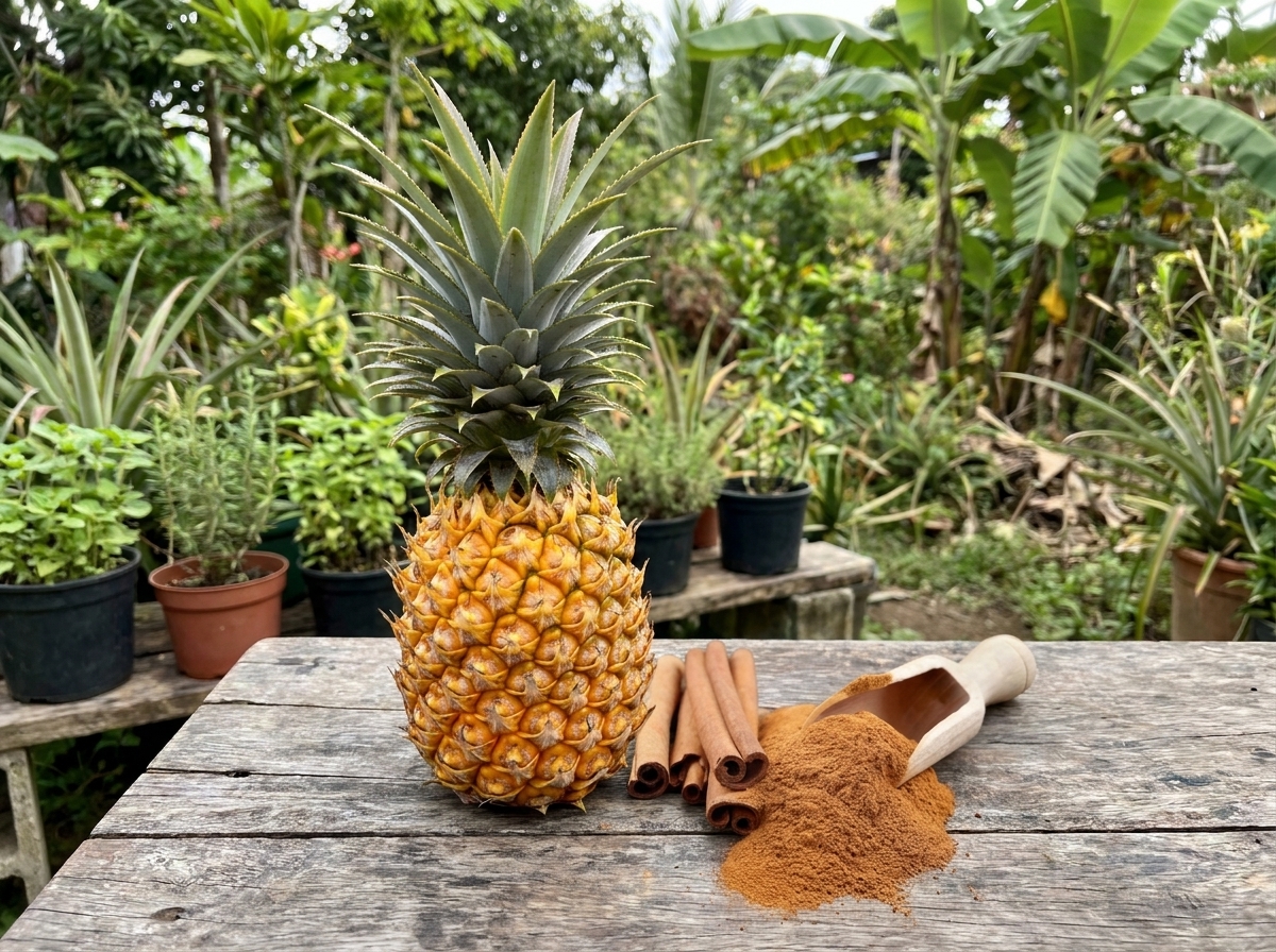 Suco com Abacaxi e Canela: ajuda a reduzir a pochete e desinchar a barriga em 7 dias